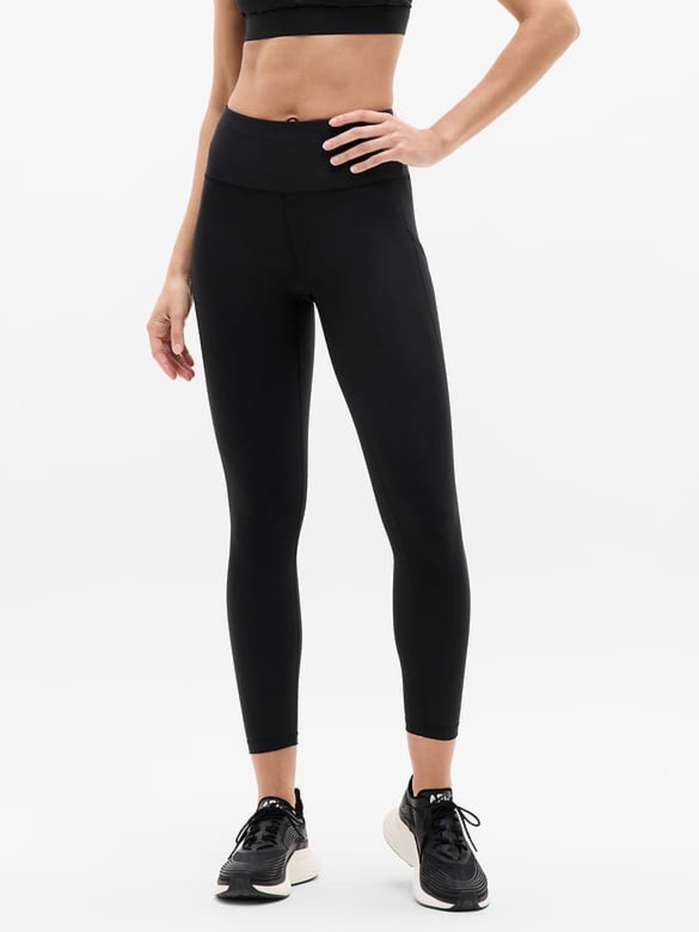 Athleta Interval Stash 7/8 Legging Size S